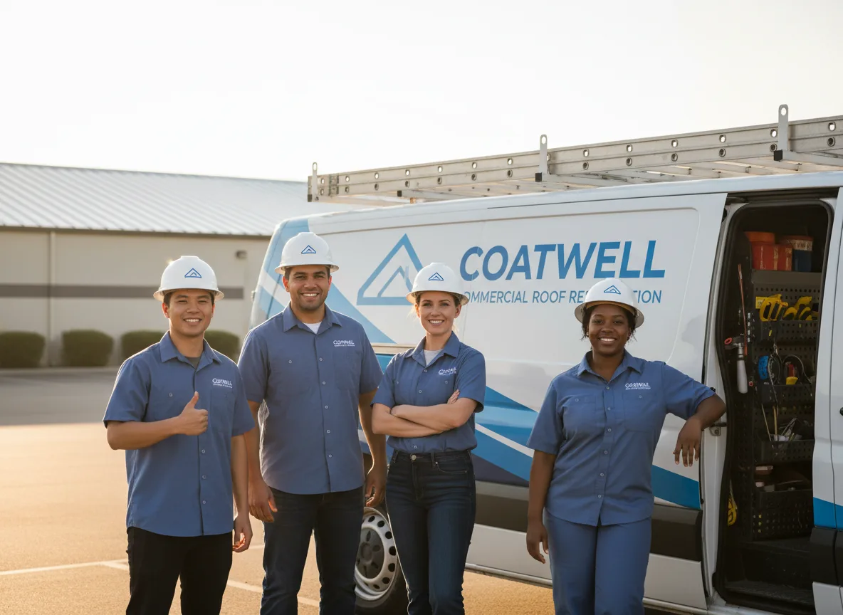 Commercial roof coating company in Blaine, TN